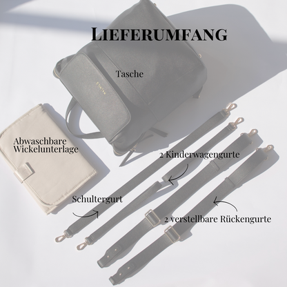 Wickeltasche YELÉ (inklusive Wickelunterlage)